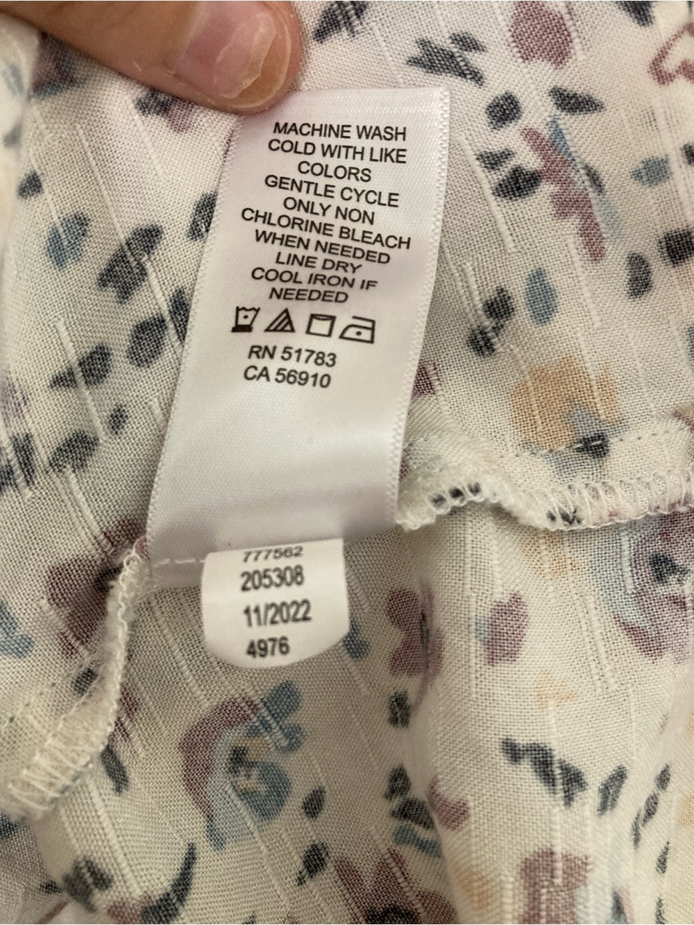 Maurices Floral Tiered Cami Tank Top XXL Plus Size Boho Babydoll - Picture 8 of 8